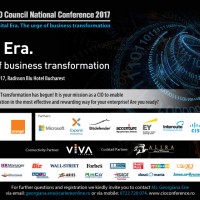 CIO Council National Conference – “Digital Era. The urge of business transformation”